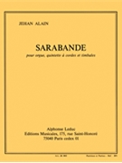 Sarabande (septet-mixed) by Alain Jehan for