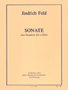 Sonate by Feld Jindrich for Alto Saxophone and Piano