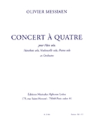 Concert A Quatre (orchestra) by Messiaen Olivier for Orchestra