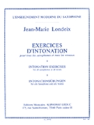 Intonation Exercises by Londeix Jean-Marie for Saxophone Method