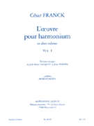 L'oeuvre Pour Harmonium Vol.1 (musica Gallica) (organ) by Franck Cesar for Organ