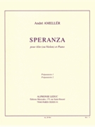 Speranza (viola & Piano) by Ameller Andre for Viola