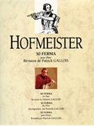 50 Ferma For Flute by Hoffmeister Franz Anton - Gallois Patrick - for Flute Method