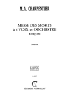 Messe Des Morts A 4 Voix In G Minor (choral-mixed Accompanied by Charpentier Marc-Antoine for