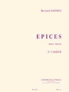 Bernard Andres - Epices Pour Harpe (2<sup>e</sup> Cahier) by Andres Bernard for Harp
