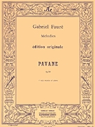 Gabriel Faure - Pavanepour 4 Voix Mixtes Et Piano Op. 50 by Faure Gabriel for Voice and Piano
