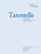 Tarentelle by Faure Gabriel for Flute Duet w/ Piano