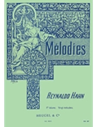Melodies vol. 1 by Hahn Reynaldo for MUSIC FOR Voice