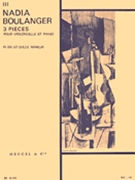 3 Pieces - No. 3 In C Sharp Minor (cello & Piano) by Boulanger Nadia for Cello Part