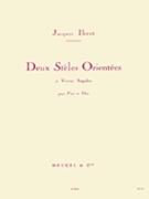 2 Steles Orientees (med) (voice & 1 Instrument) by Ibert Jacques for MUSIC FOR