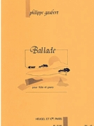 Philippe Gaubert - Balladepour Flute Et Piano by Gaubert Philippe for Flute/Piano