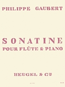Sonatine by Gaubert Philippe for Flute Solo