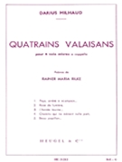 Valaisian Quatrains (sctb) by Milhaud Darius for