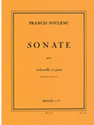 Sonata for Cello and Piano by Poulenc Francis for Cello