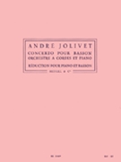 Concerto by Jolivet Andre for Bassoon and Piano