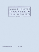 Concerto #2 by Jolivet Andre for Trumpet and Piano