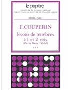 Lecons De Tenebres by Couperin Francois for MUSIC FOR Voice