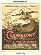 Cendrillon by Massenet Jules for Voice and Piano