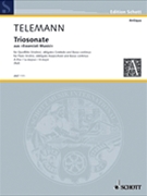 Trio Sonata A Major from Essercizii Musici by Telemann Georg Philipp for