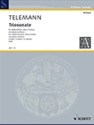 Trio Sonata A Minor by Telemann Georg Philipp for Woodwind Duet