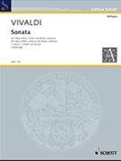 Sonata in C Minor RV 53 by Vivaldi Antonio Lucio - Schlovogt Helmut - for Oboe
