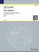 Trio Sonata Op. 13/2 D Maj by Leclair Jean-Marie for Parts