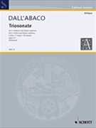 Trio Sonata Op. 3/1 C Maj by Dall'Abaco Evaristo Felice for