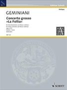 Concerto Grosso La Follia by Geminiani Francesco - Geminiani Francesco - for Full Score