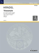 Trio Sonata F major Op. 5/6 by Handel George Frideric - Weigart Bernhard - for