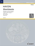 Divertimento C Maj Hob11 109 Set by Haydn Joseph for Set