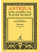 Ricercari by Palestrina Giovanni Pierluigi da - Karl Gustav Fellerer - for Score