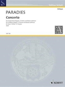 Concerto B Flat Major by Paradisi Pietro Domenico - Hugo Ruf - for