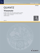 Trio Sonata C Minor by Quantz Johann Joachim - Schultz-Hauser Karlheinz - for