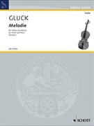 Melody by Gluck Christoph Willibald - Kreisler Fritz - for Violin