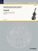 Hopak by Mussorgsky Modest for