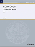 Sonnet for Vienna Op. 41 by Korngold Erich Wolfgang for