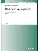 Römische Weinsprüche by Genzmer Harald for TTBB