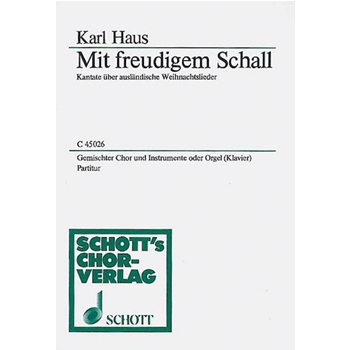 Mit Freudigem Schall Score