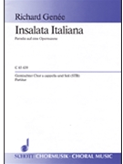Italian Salad by Genee Richard - Jurgens Jurgen - for SATB a cappella