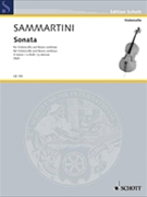 Sonate In A Minor by Sammartini Giuseppe for Cello and Piano