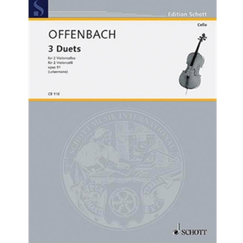 3 Duets Op. 51 by Offenbach Jacques - Lebermann Walter - for