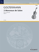 2 Morceaux De Salon Op.53 by Goltermann Georg for Cello Quartet