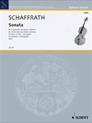 Sonata In G Major by Schaffrath for Cello and Piano