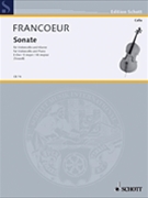 Sonate In E Major by Francoeur F - Trowell A - for Cello Solo