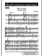Odi et Amo by Orff Carl for SATB