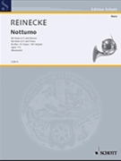 Notturno Opus 112 by Reinecke Carl - Baumann H - for French Horn and Piano