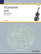 Suite In D Major by Telemann Georg Philipp - Watson Forbes - for Viola and Piano