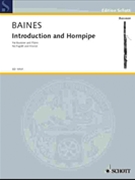 Introduction & Hornpipe by Baines Francis for Bassoon and Piano