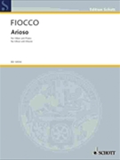 Arioso by Fiocco Joseph-Hector - Bent and O'Neill - for Oboe and Piano