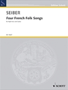 4 French Songs by Seiber Matyas - Julian Bream - for